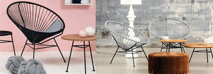Ok design acapulco stole og bam bam borde