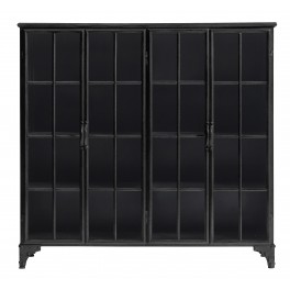 DOWNTOWN IRON CABINET, BLACK, NORDAL