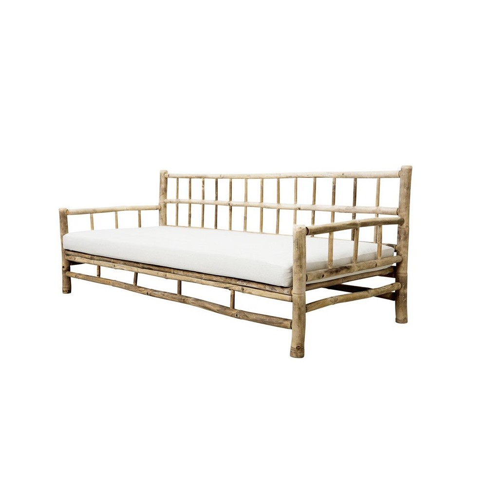 Bambus lounge sofa na, grÃ
hynde, tine k home