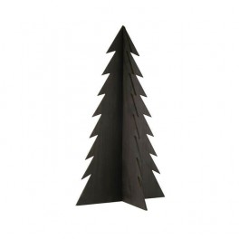 RUSTIKT JULETRÆ SORT, 90 CM RUSTIKT JULETRÆ SORT, 90 CM