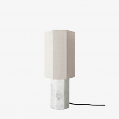 EIGHT OVER EIGHT MARBLE LAMP, H.36 CM, LOUISE ROE