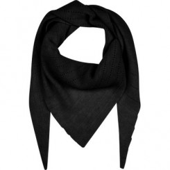 CASHMERE SCARF - DOHA,  LARGE, BLACK