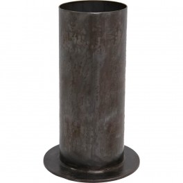 VASE RAW, JERN, 25 CM