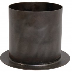 VASE RAW, JERN, 19 CM