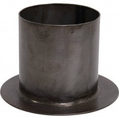 VASE RAW, JERN, 10 CM